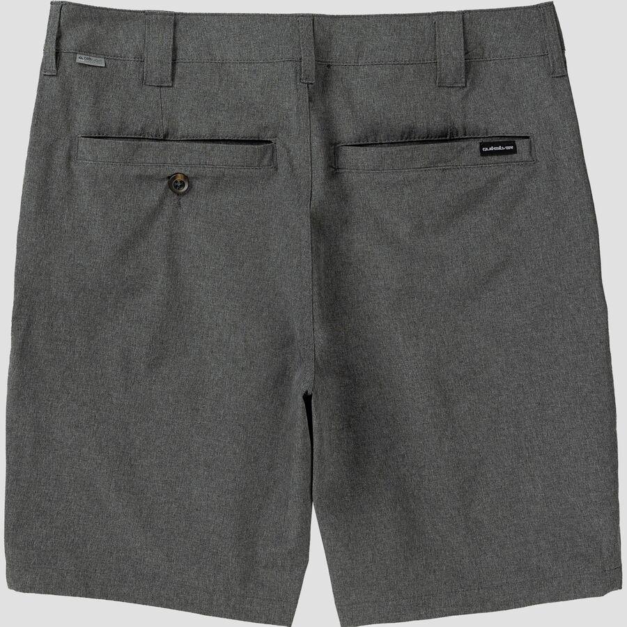 Quiksilver Union Heather Amphibian 20 Short - Men's Black