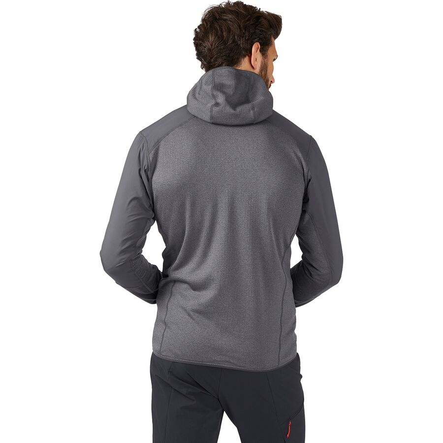 Rab Ascendor Summit Full-Zip Hooded Jacket - Men's Graphene