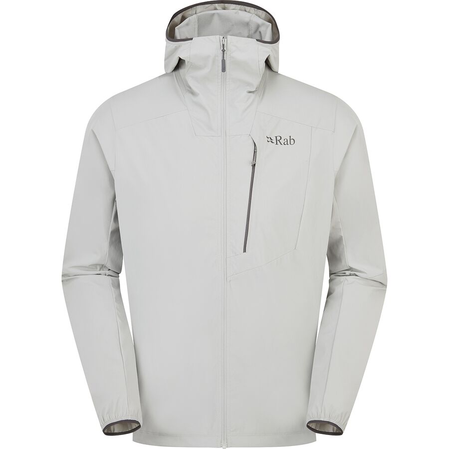 Rab Borealis Alpine Full-Zip Hoodie - Men's Light Zinc
