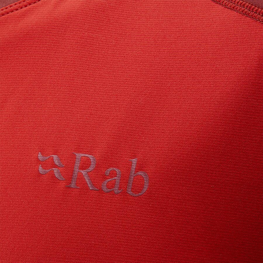 Rab Force Short-Sleeve T-Shirt - Men's Ascent Red/Oxblood Red