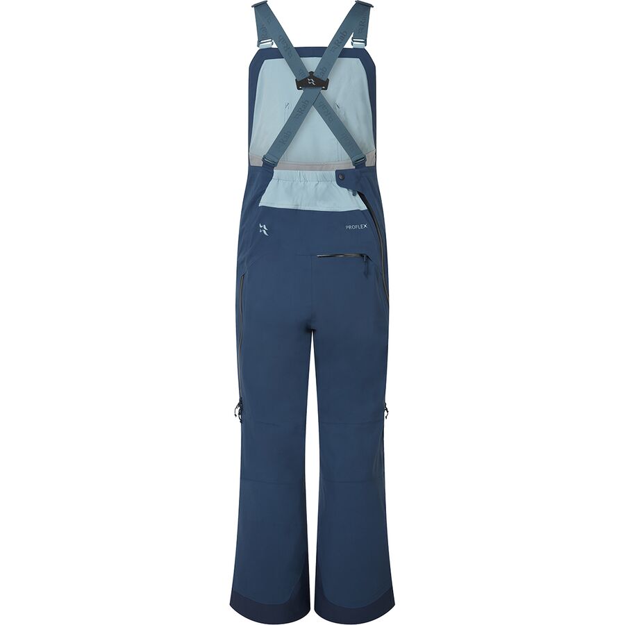 Rab Khroma Kinetic Bib - Women's Deep Heather