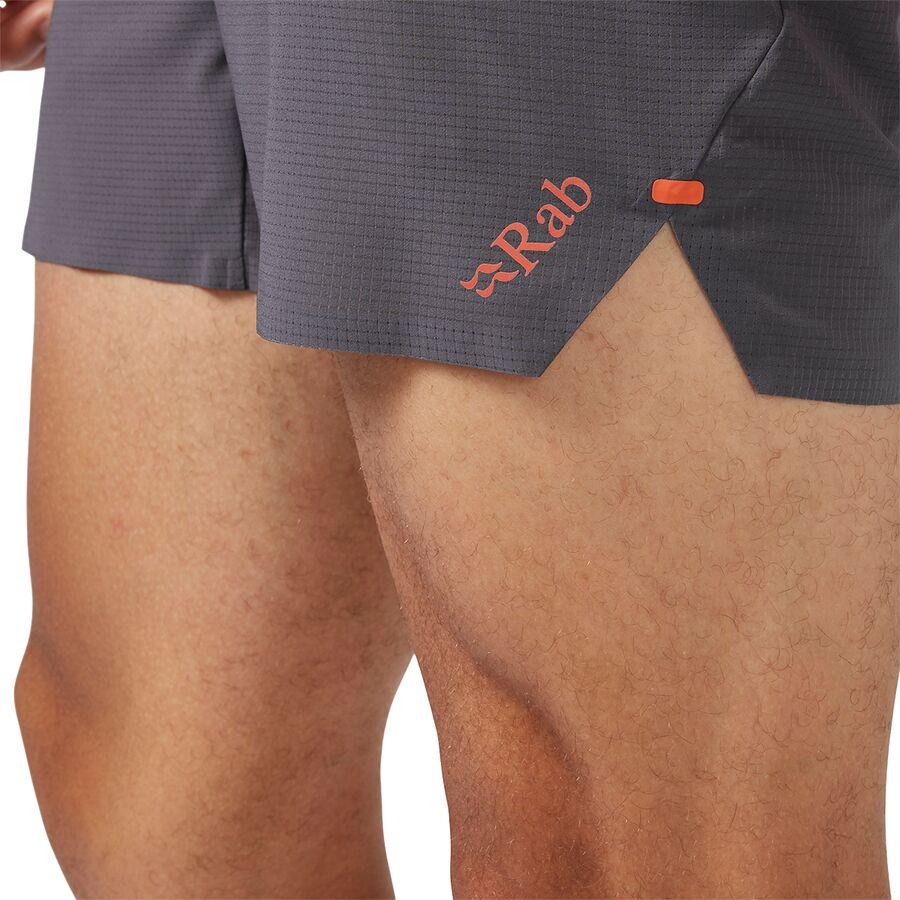 Rab Talus Trail Light 7in Short - Men's Graphene