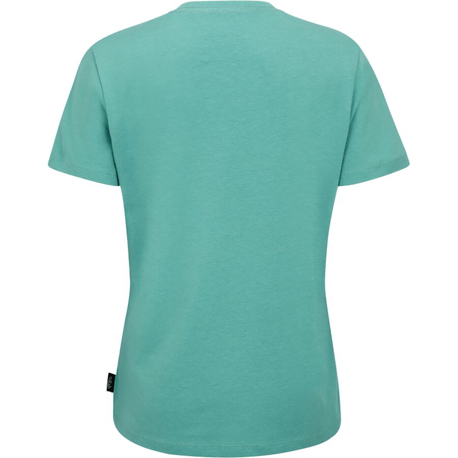 Rab Tuku Logo T-Shirt - Women's Glacier Blue