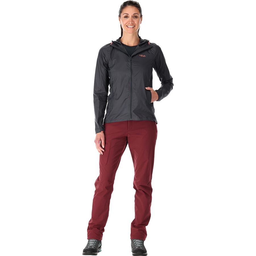 Rab Vital Hooded Windshell - Women's Graphene