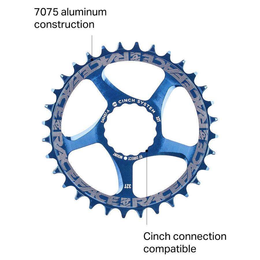 Race Face Narrow Wide Cinch Direct Mount Chainring Blue