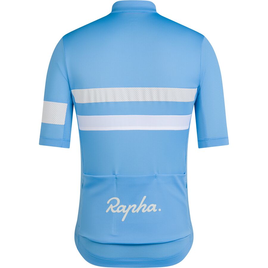 Rapha Brevet Lightweight Short-Sleeve Jersey - Men's All Aboard/White Alyssum