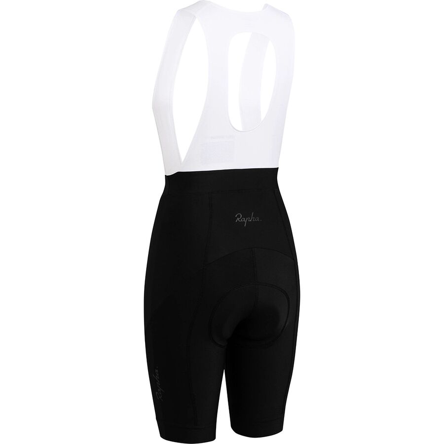 Rapha Core Bib Short - Women's Black/White