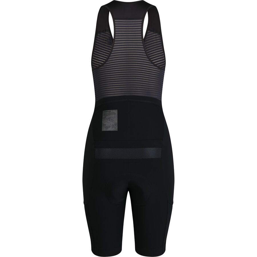 Rapha Lightweight Cargo Bib Short - Women's Black/Grey