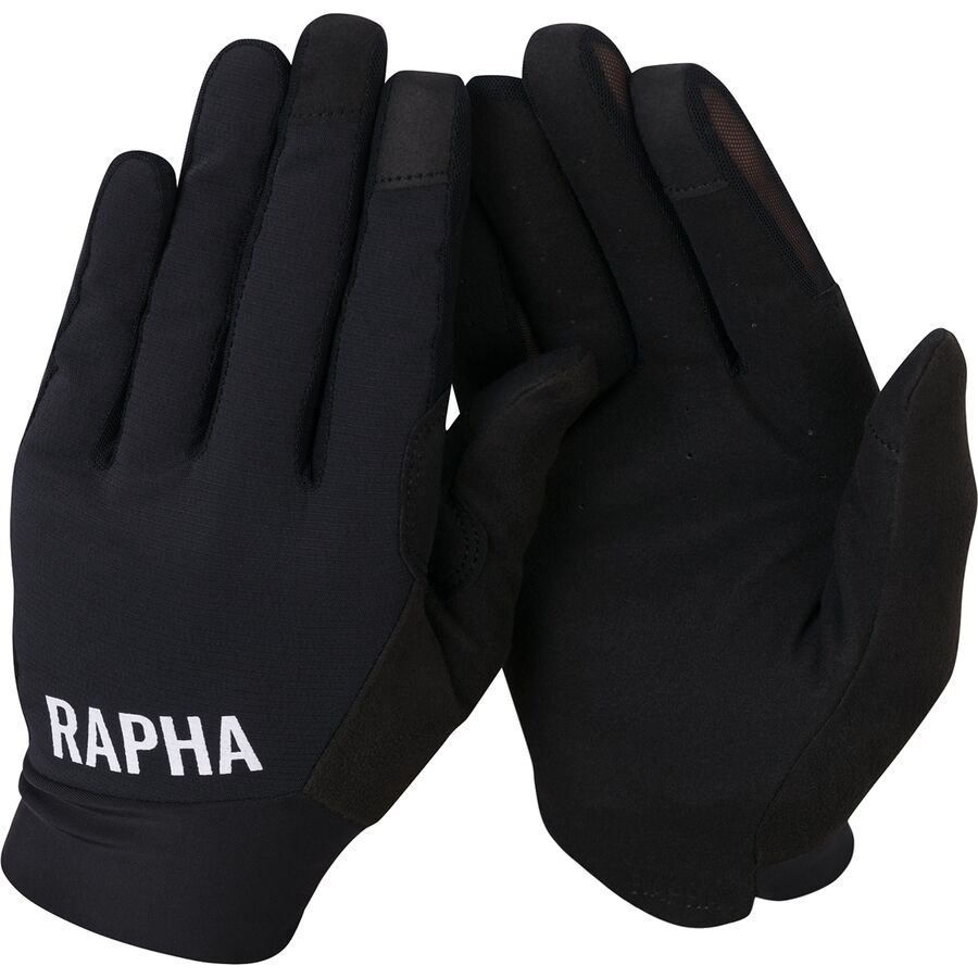 Rapha Trail Finale Gloves - Men's Black/White