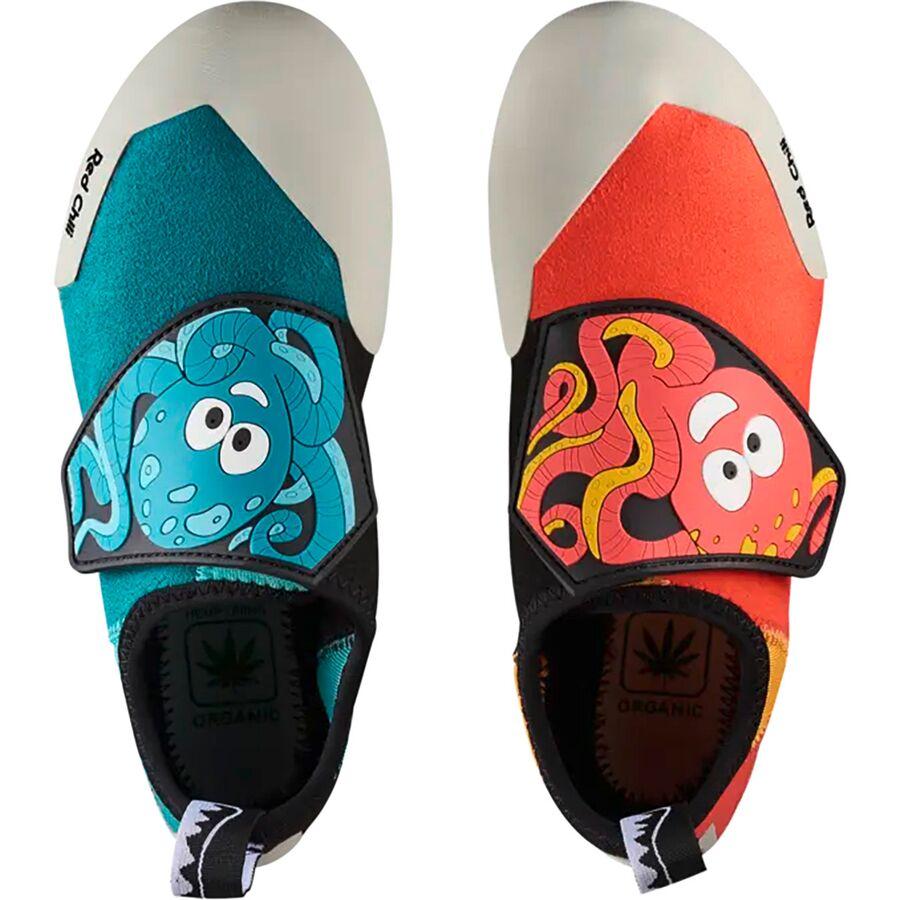 Red Chili Pulpo Climbing Shoe - Kids' Blue/Red