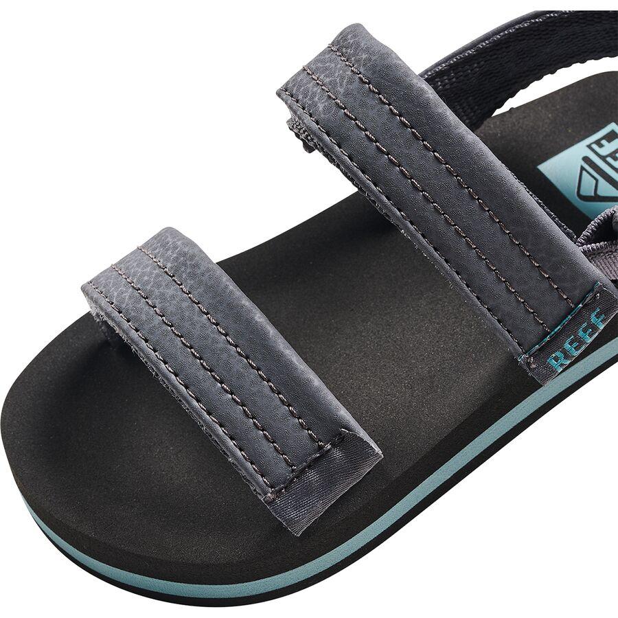 Reef Ahi Convertible Sandal - Boys' Grey/Aquifer