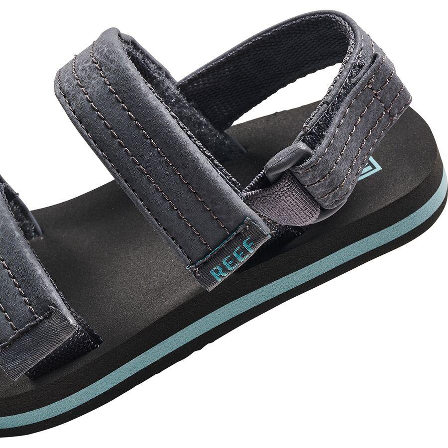Reef Ahi Convertible Sandal - Boys' Grey/Aquifer