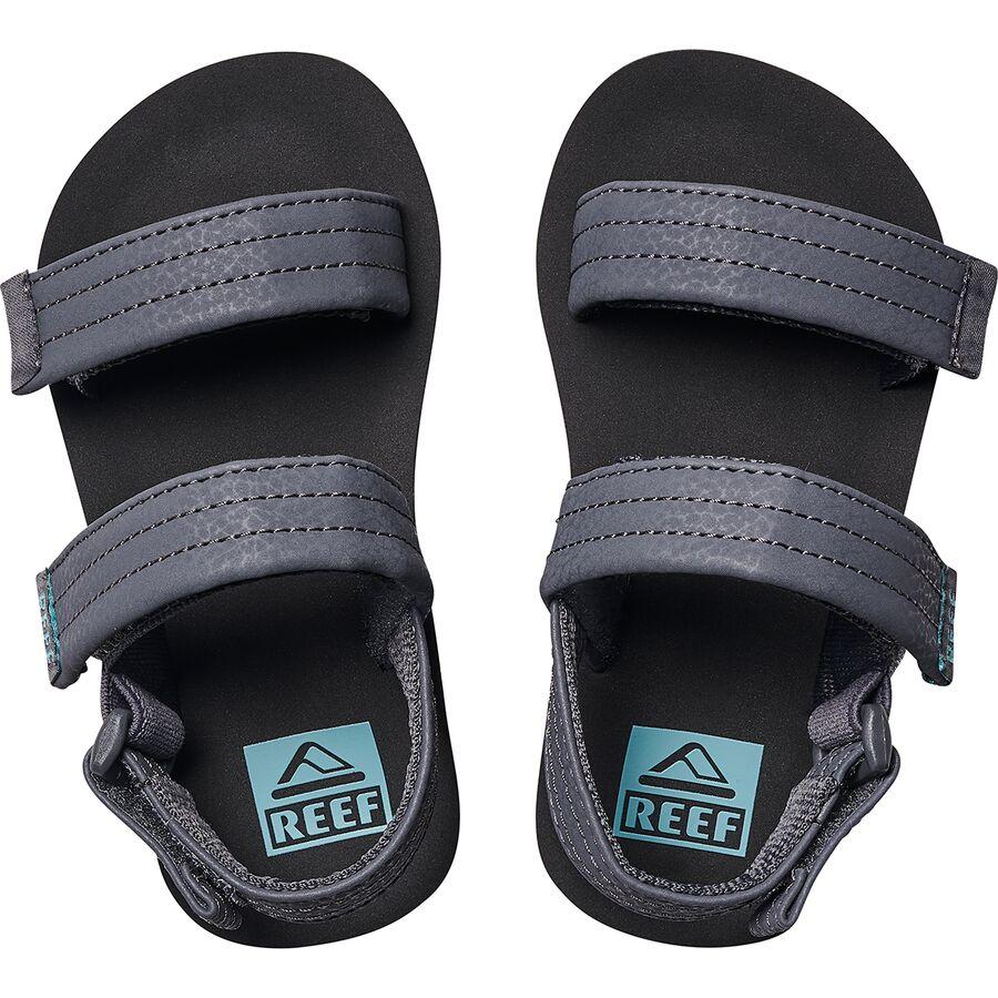 Reef Ahi Convertible Sandal - Boys' Grey/Aquifer