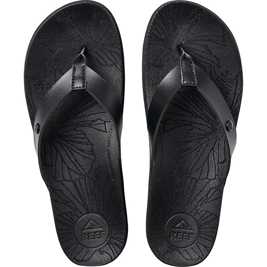Reef Cushion Porto Cruz Flip Flop - Women's Black Night