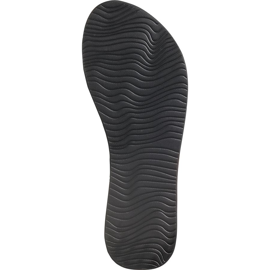 Reef Cushion Slim Flip Flop - Women's Black
