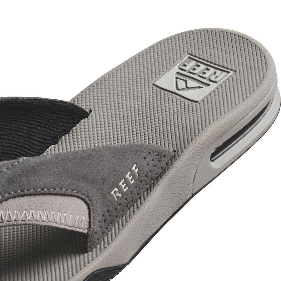 Reef Fanning Flip Flop - Men's Grey Suede