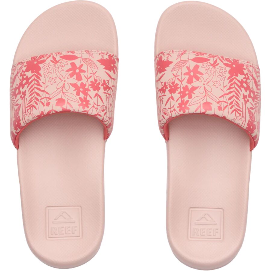 Reef One Slide Sandal - Girls' Flower Field
