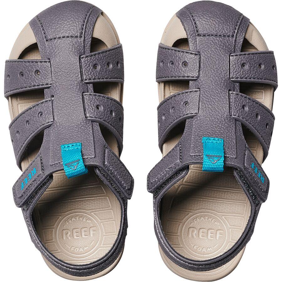 Reef Water Beachy Sandal - Toddler Boys' Oak/Grey/Aqua