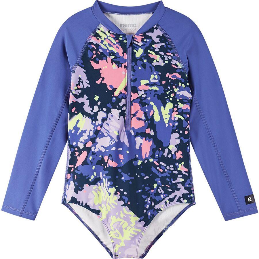 Reima Aallot Swimsuit - Girls' Lilac Amethyst