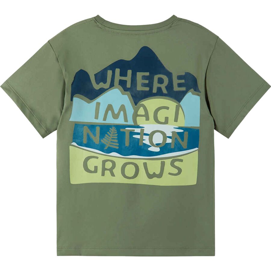 Reima Siirtyy T-Shirt - Kids' Greyish Green