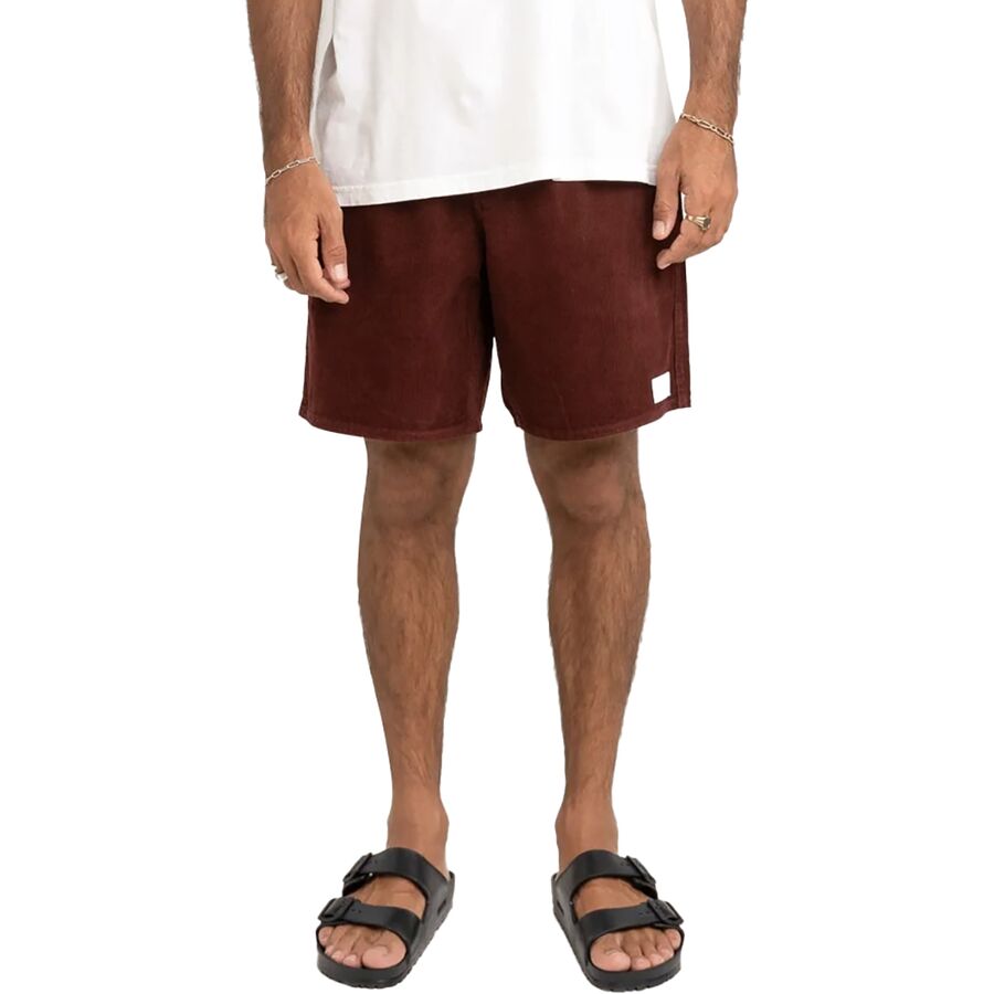 Rhythm Classic Cord Jam Short - Men's Merlot