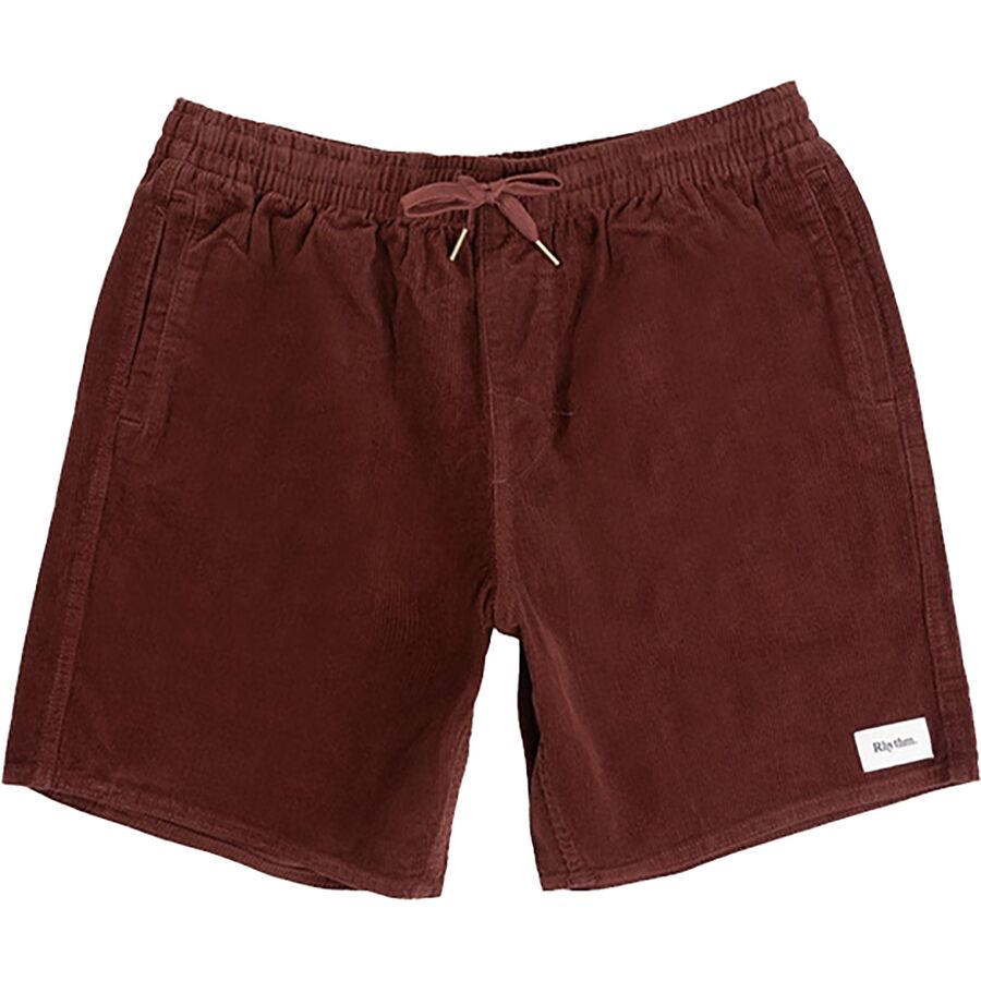 Rhythm Classic Cord Jam Short - Men's Merlot