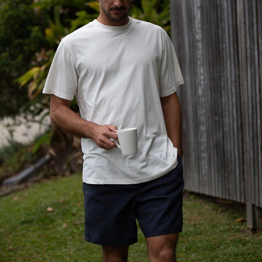 Rhythm Classic Linen Jam Shorts - Men's Vintage Black