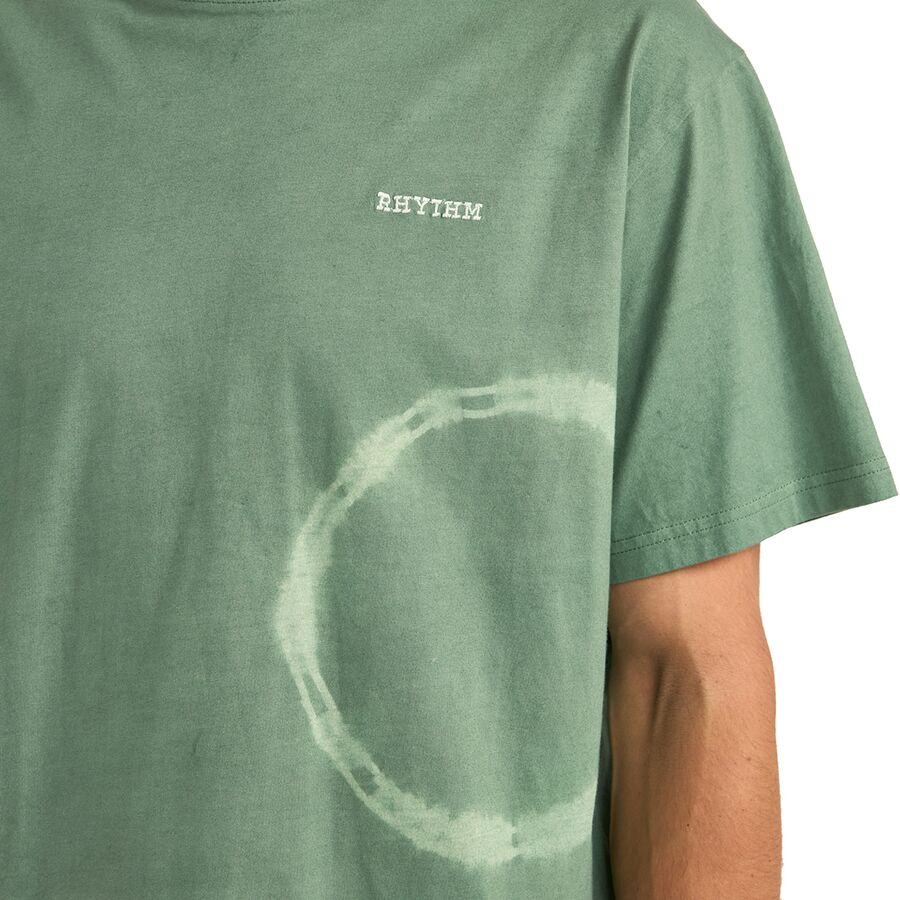 Rhythm Tie Dye Short-Sleeve T-Shirt - Men's Vintage Green