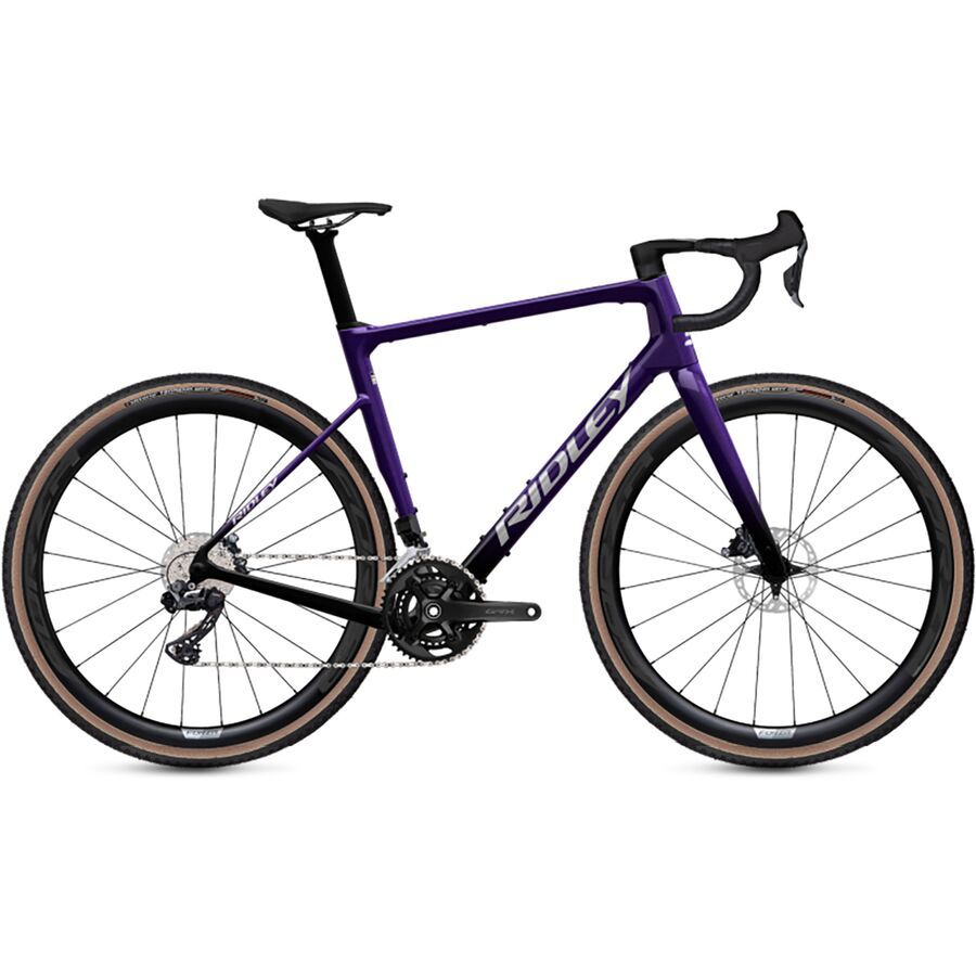 Ridley Grifn RS RX815 Di2 Road Bike Radiant Purple/Black/Silver Ridley Grifn RS RX815 Di2 Road Bike Radiant Purple/Black/Silver