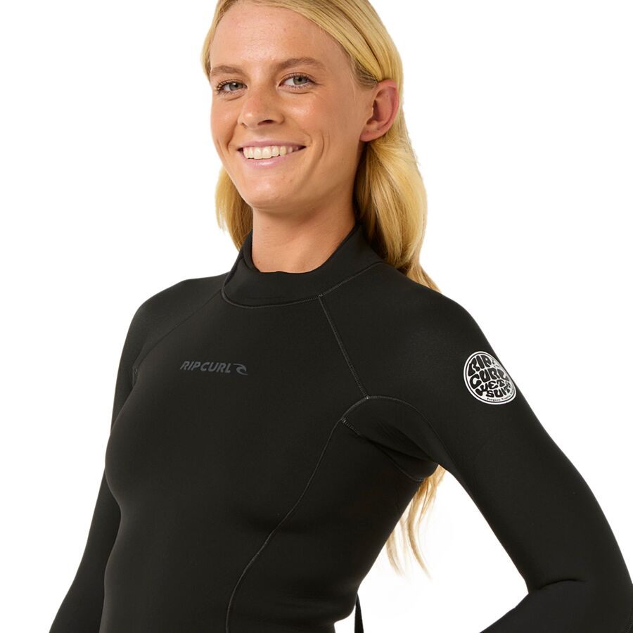 Rip Curl Dawn Patrol 2/2 Long-Sleeve Springsuit - Women's Black