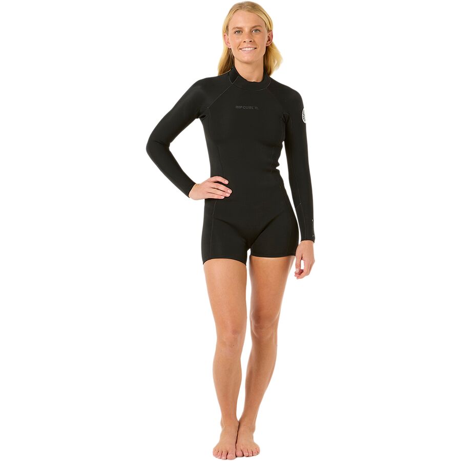 Rip Curl Dawn Patrol 2/2 Long-Sleeve Springsuit - Women's Black