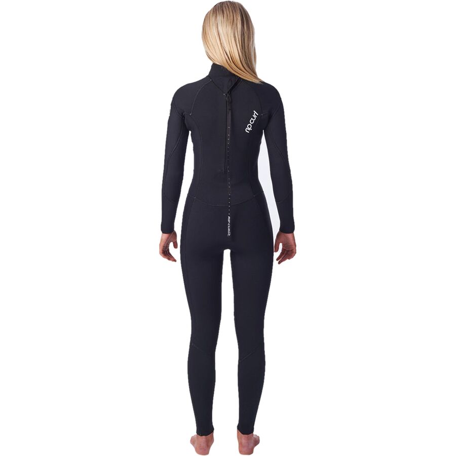 Rip Curl Dawn Patrol 3/2 GB Steamer Back-Zip Wetsuit - Women's Black