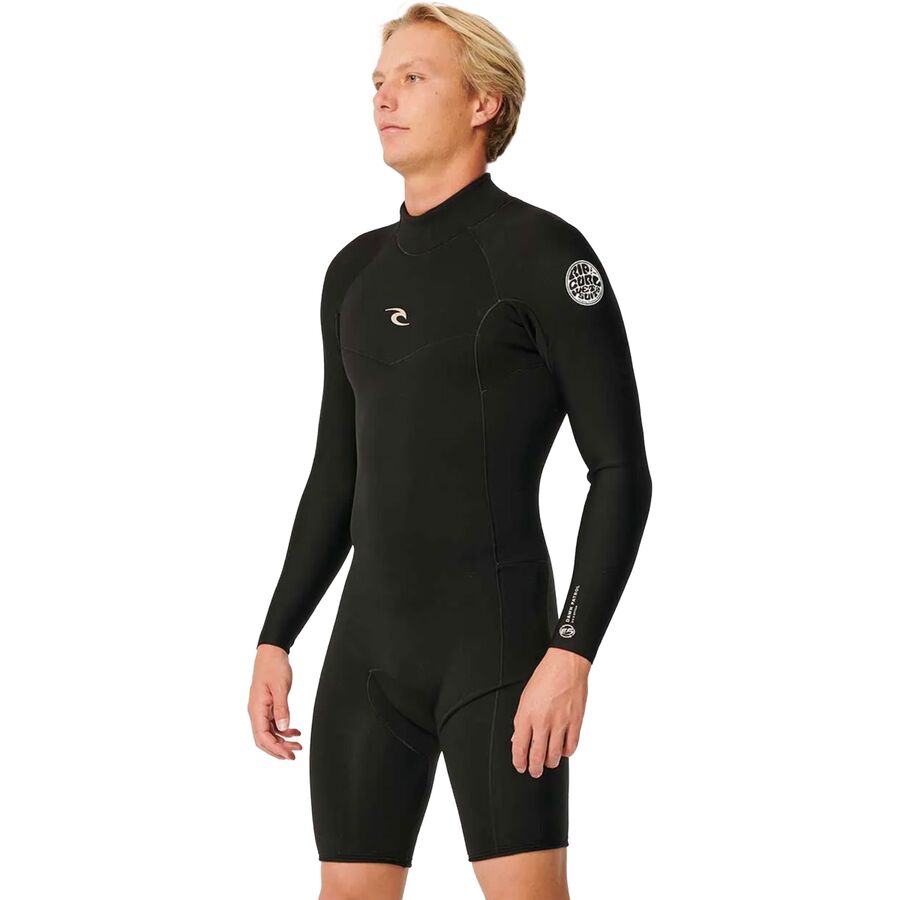 Rip Curl Dawn Patrol Long-Sleeve Spring Wetsuit - Men's Black