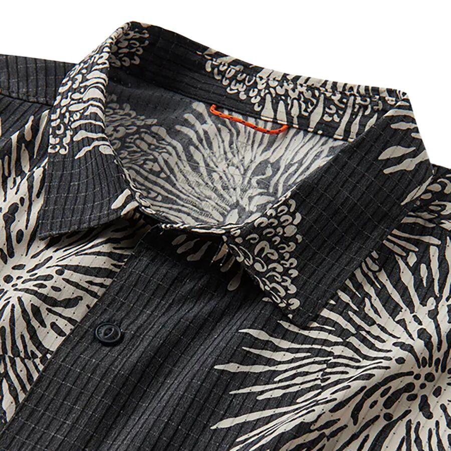 Roark Bless Up Short-Sleeve Shirt - Men's Black Floral