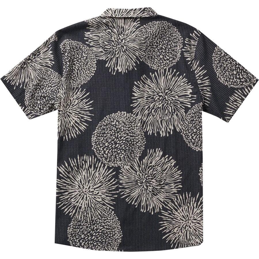 Roark Bless Up Short-Sleeve Shirt - Men's Black Floral