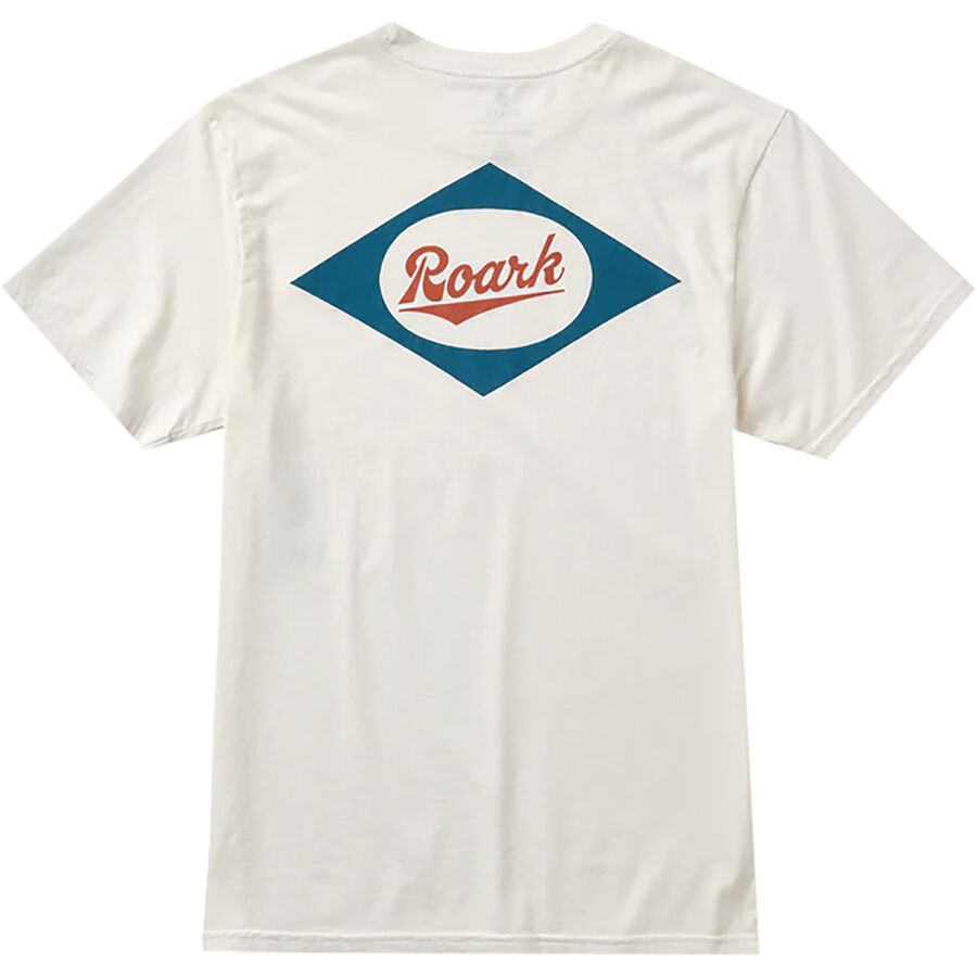 Roark Diamond Script T-Shirt - Men's Off White