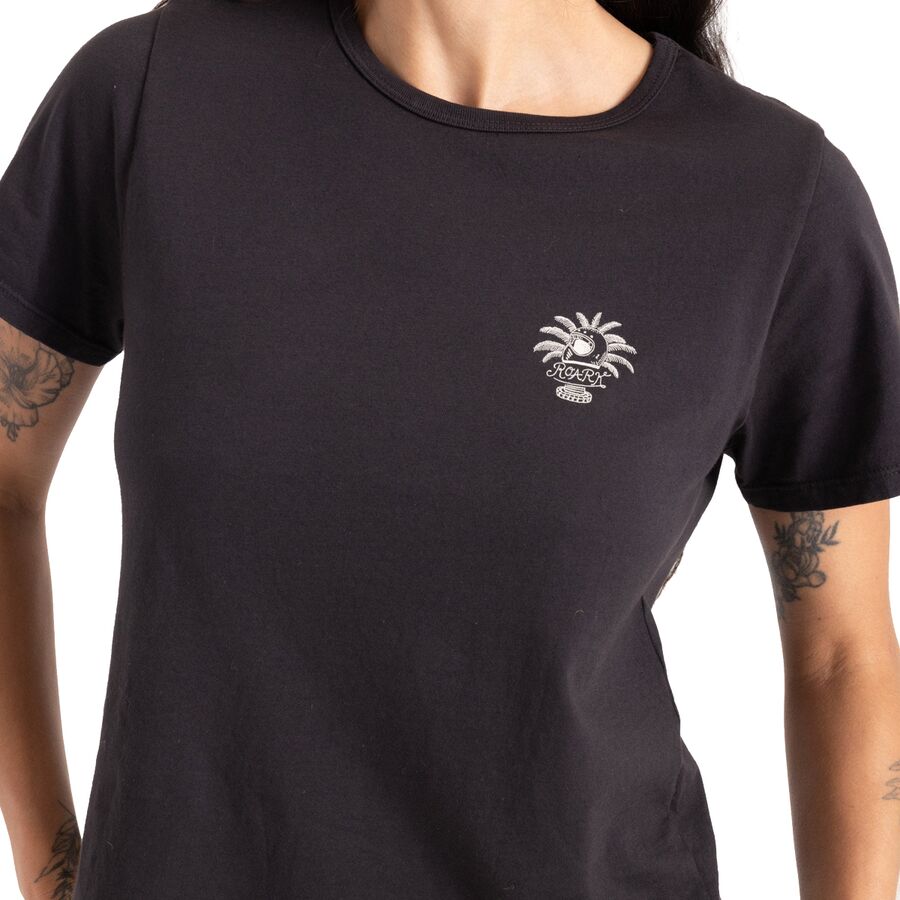 Roark Moto Everyday T-Shirt - Women's Faded Black