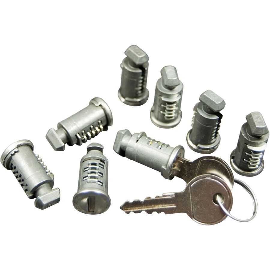 RockyMounts Lock Cores - 8-Pack One Color