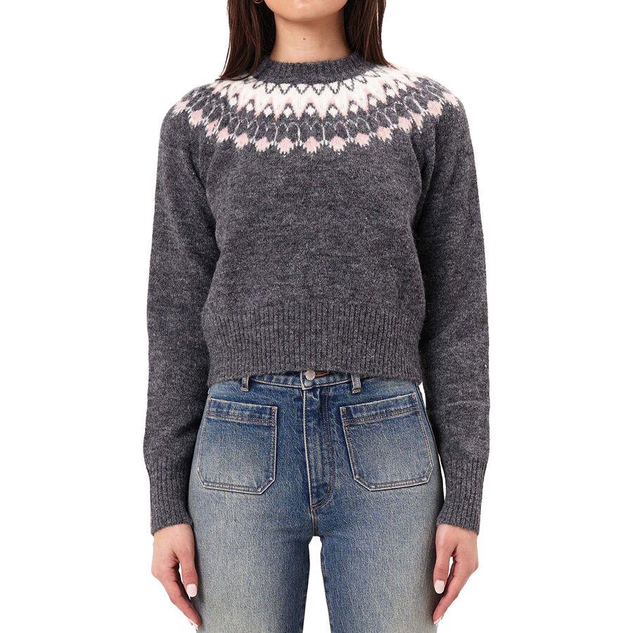 Rolla's Fair Isle Knit Sweater - Women's Vintage Black
