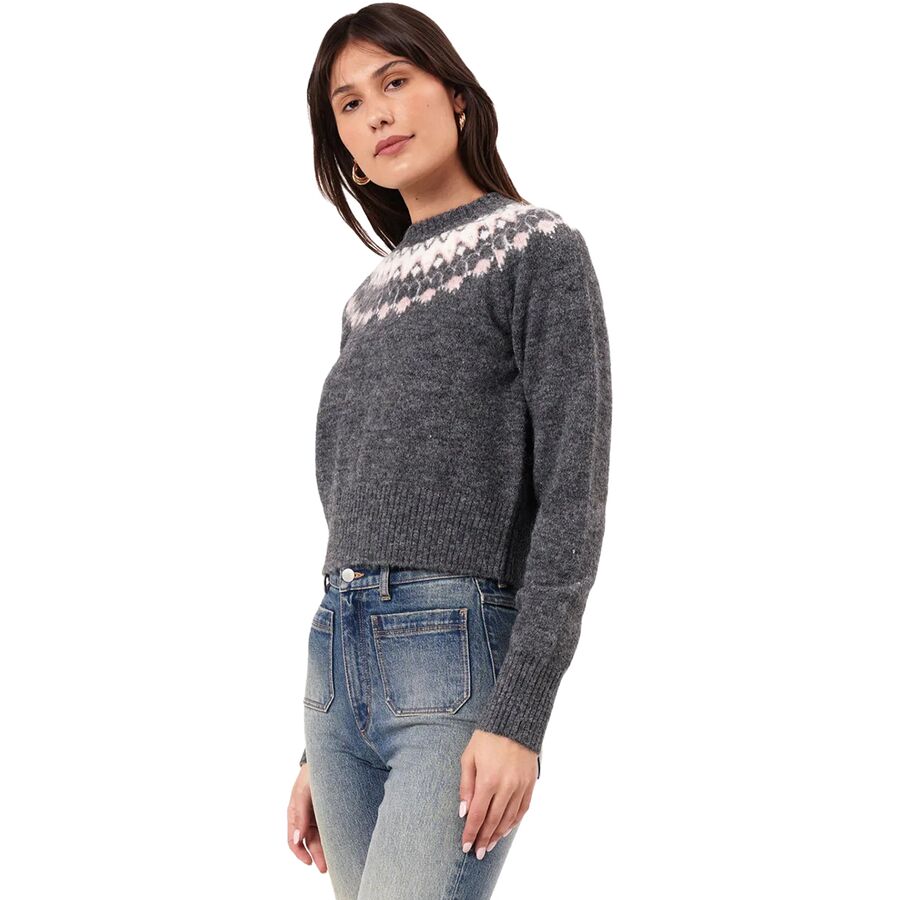 Rolla's Fair Isle Knit Sweater - Women's Vintage Black