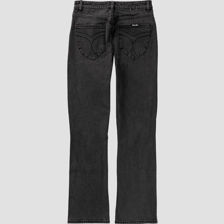 Rolla's Original Straight Pant - Women's Brad Black Worn