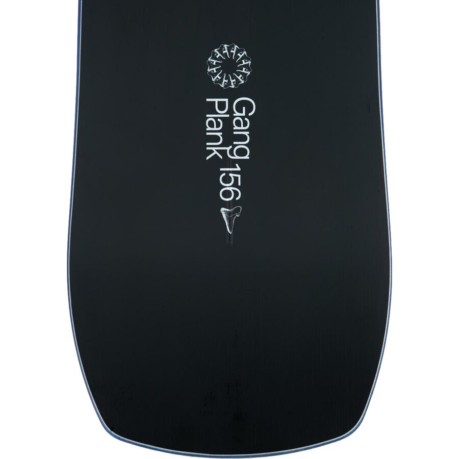 Rome Gang Plank Snowboard - 2024 Black/White
