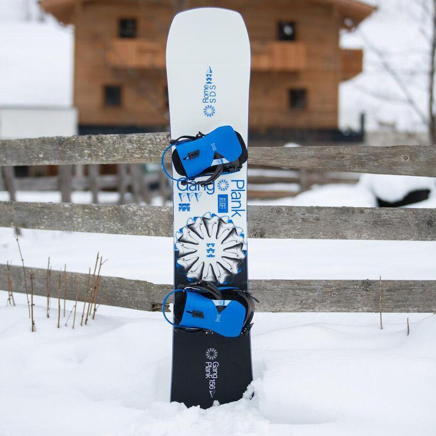 Rome Gang Plank Snowboard - 2024 Black/White
