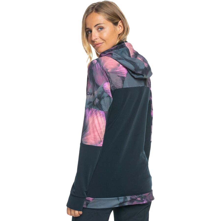 Roxy Winter Valley Fleece - Women's True Black/Pansy/Pansy