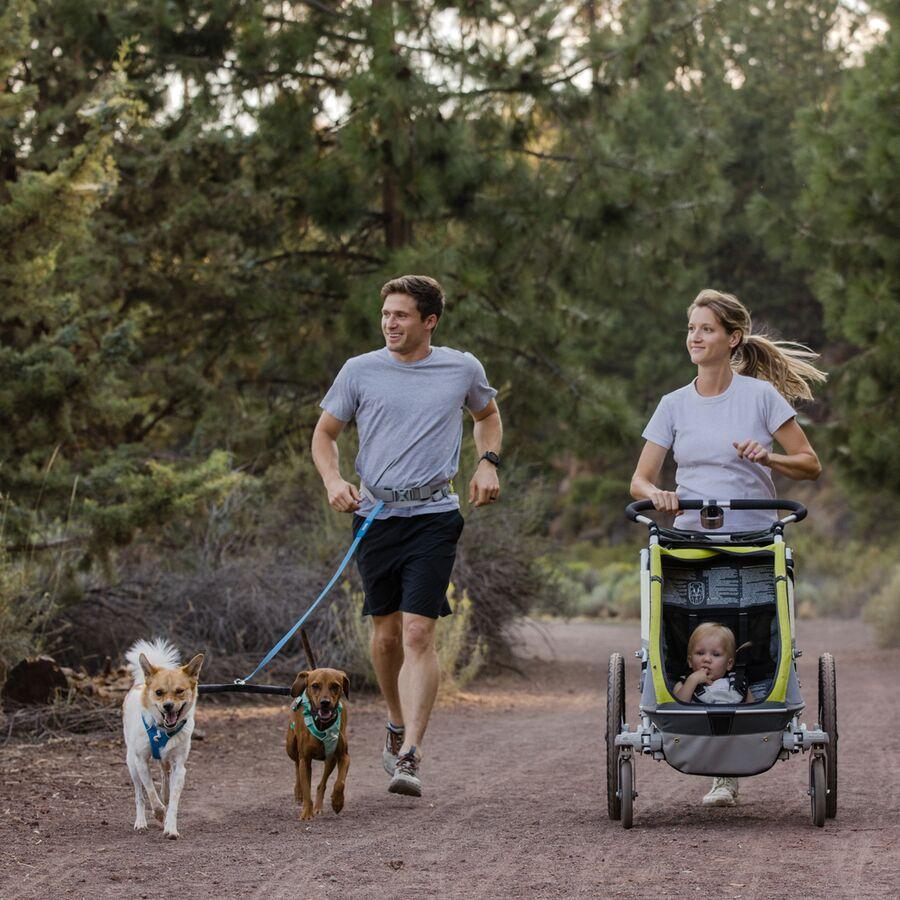 Ruffwear Double Track Coupler Basalt Gray