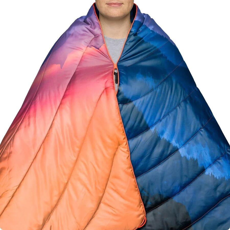 Rumpl National Park Original Puffy 1-Person Blanket Alpenglow