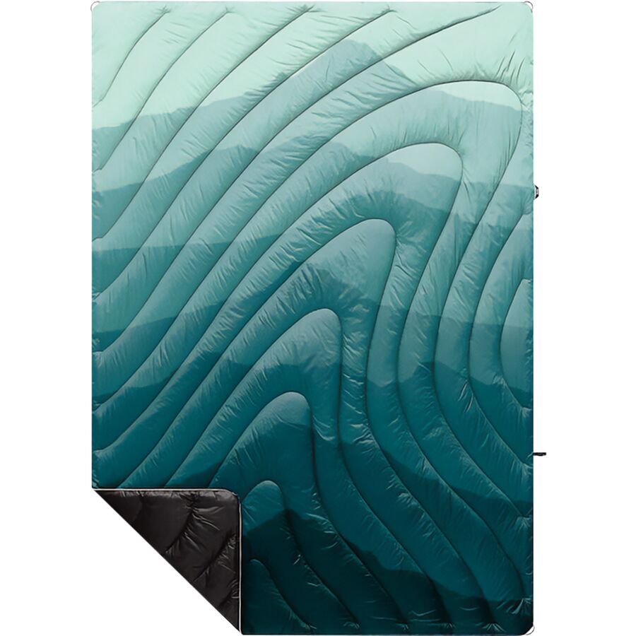 Rumpl Original Puffy Fade 1-Person Blanket Cascade Fade