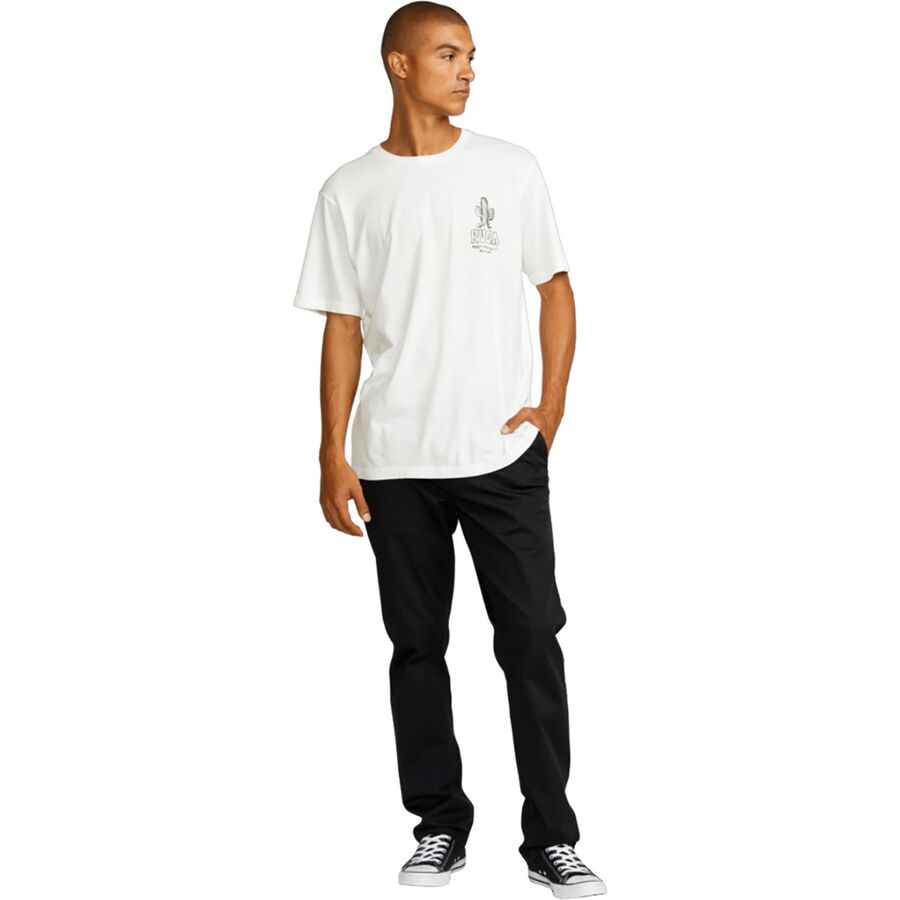 RVCA Deth Valley Short-Sleeve T-Shirt - Men's Antique White