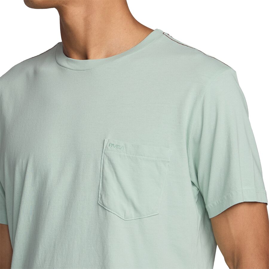 RVCA PTC 2 Pigment T-Shirt - Men's Blue Haze2