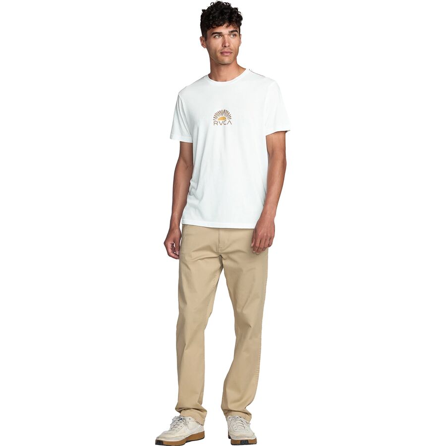 RVCA Rise Cut Short-Sleeve T-Shirt - Men's Antique White